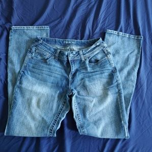 Maurices medium wash boot cut jeans